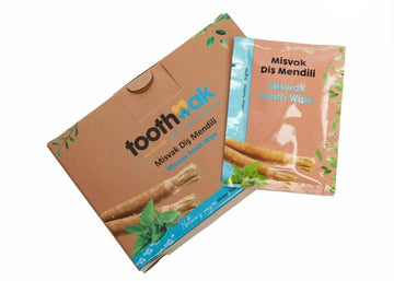 Toothwak Miswak Tanden Doekjes – reisverpakking